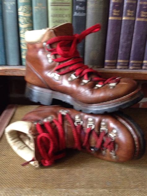 Hiking Boots 1977 Rocky Leather Hikers Waffle Stompers Etsy