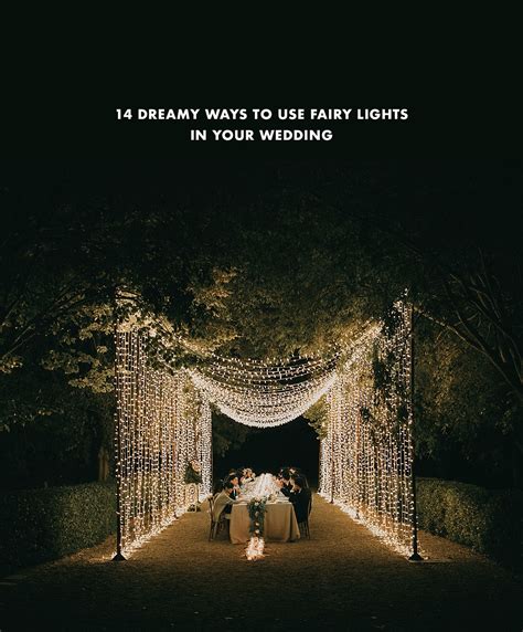 These Fairy Light Wedding Ideas will Make You Swoon!