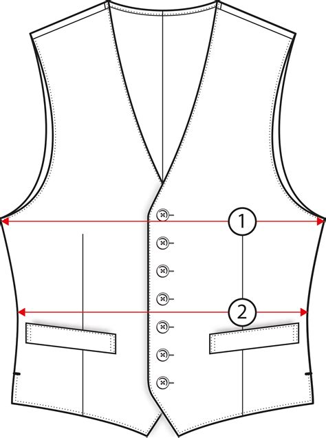 Vest Size Chart | He Spoke Style