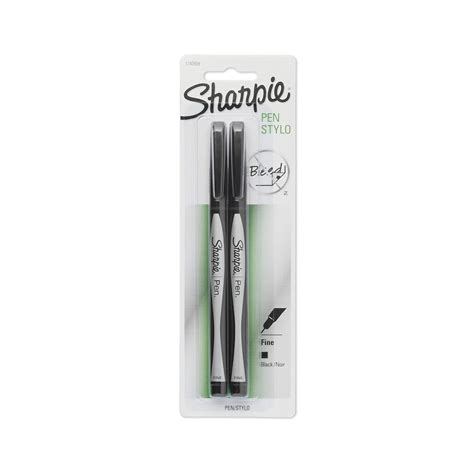 2 Writing, Calligraphy Sharpie Fine Point Tip Pen, Stylo, 2 Black Pens - Etsy