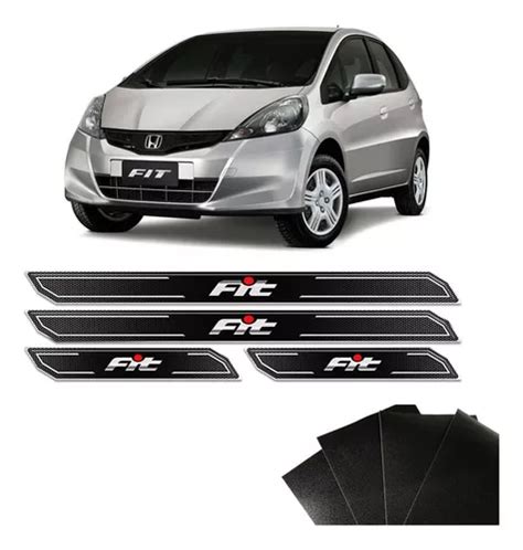 Soleiras Resinadas Honda Fit At Black Over