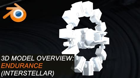 Endurance Interstellar 3d Model Youtube