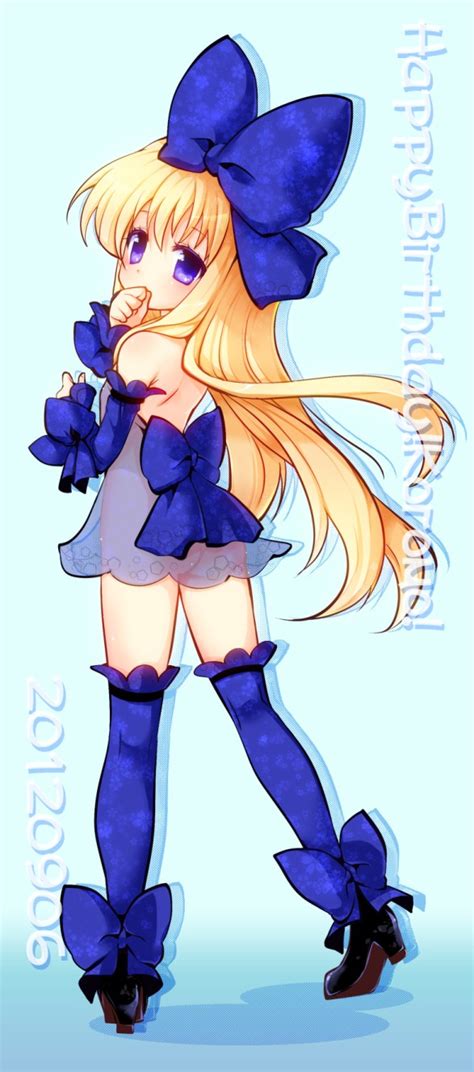 Safebooru Amae Koromo Birthday Blonde Hair Blue Eyes Chiruland