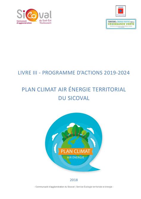 Calam O Plan Climat Le Programme Daction