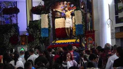 Peregrinos Piden Al Santo Cristo De La Grita Por Una Mejor Venezuela