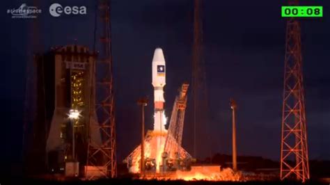 Esa Galileo Soyuz Launch Live From Kourou Part 1