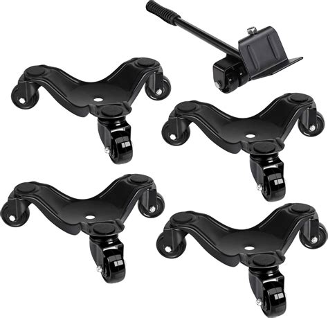 Amazon Pack Steel Tri Dolly Set With Lifter Wheel Mover