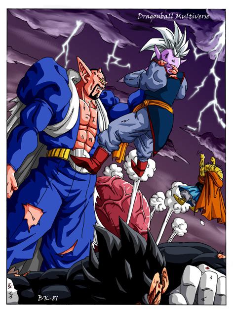 Dabura vs Gohan and Supreme Kai - Dragon Ball Z Fan Art (13167545) - Fanpop