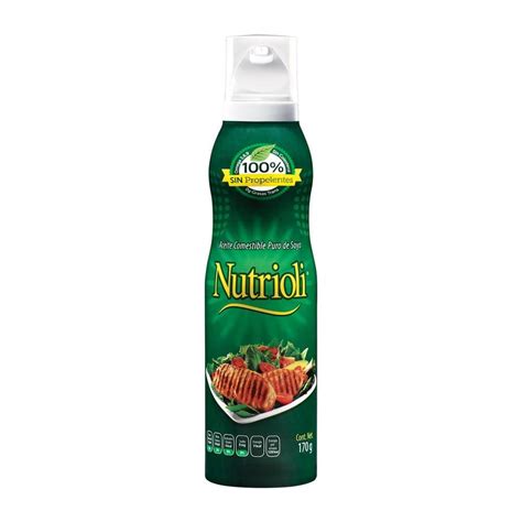 Aceite Puro De Soya Nutrioli En Spray G Walmart