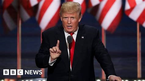 How Donald Trump Uses American Anxiety Bbc News