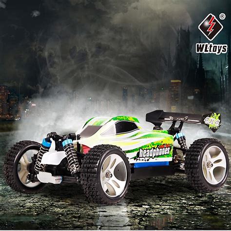 Wltoys Carro Off Road De Controle Remoto Para Menino Modelo De