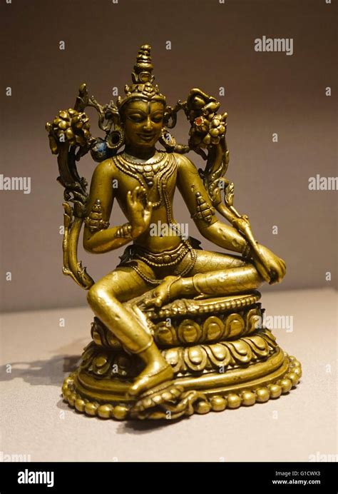 Bronze Seated Figures Of Avalokiteshvara The Earthly Manifestation Of