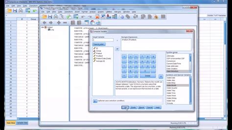 Computing Variables In Spss Youtube