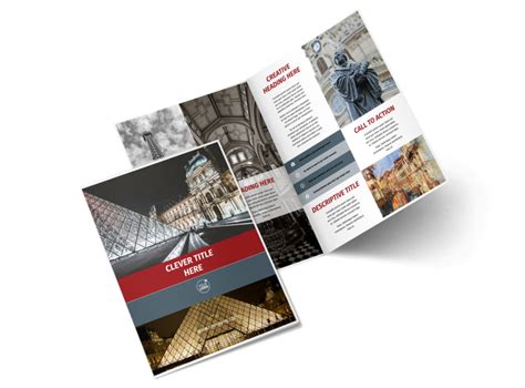 European Art Museum Brochure Template | MyCreativeShop