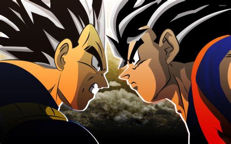 Dragon Ball Z Goku Vs Vegeta Wallpapers Wallpaper Cave