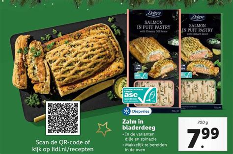 Zalm In Bladerdeeg Aanbieding Bij Lidl Folders Nl