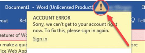 Solving Unlicensed Product Errors In Microsoft Office Office Watch