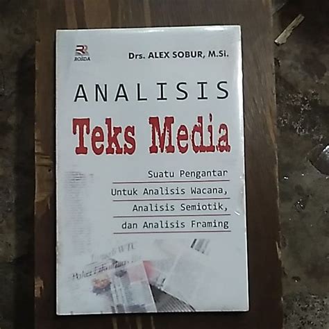 Jual ANALISIS TEKS MEDIA Shopee Indonesia