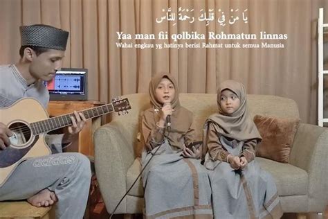 Lirik Lagu Sholawat Rahmatun Lil Alamin Bahasa Arab Latin Dan Artinya