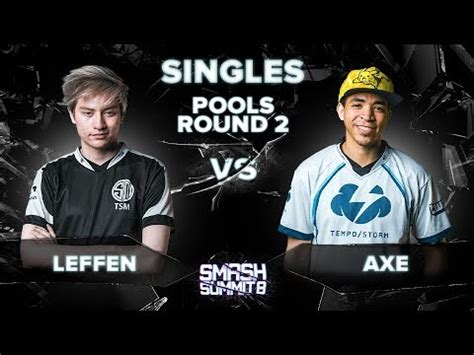 Leffen Vs Axe Melee Singles Pools Round 2 Smash Summit 8 Fox Vs