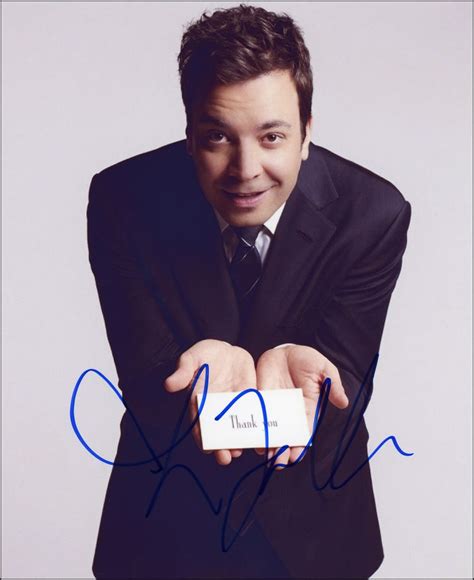 Jimmy Fallon Signed 8x10 Photo Toppix Autographs