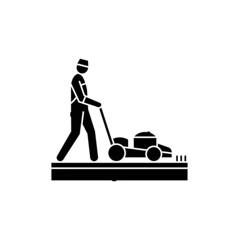 100000 Man Mowing Lawn Vector Images Depositphotos