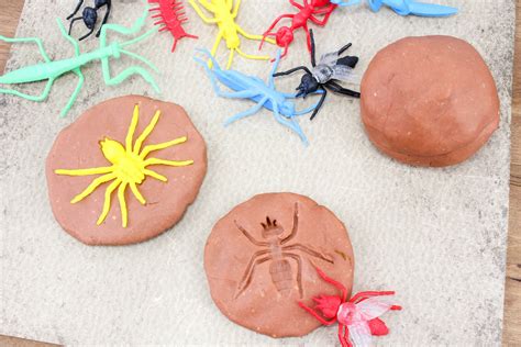 Insect Bug Fossil Play Dough Sensory Play Recipe Atelier Yuwa Ciao Jp