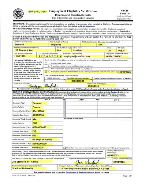 Examples Of Updated Form I Off Gbu Taganskij Ru