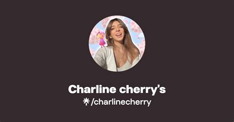 Charline Cherry S Twitter Instagram TikTok Twitch Linktree