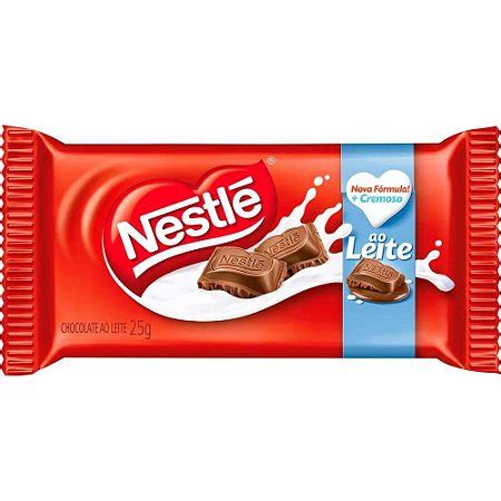 Caixa de barra de Chocolate ao leite NESTLÉ CLASSIC 550g sendo c 22