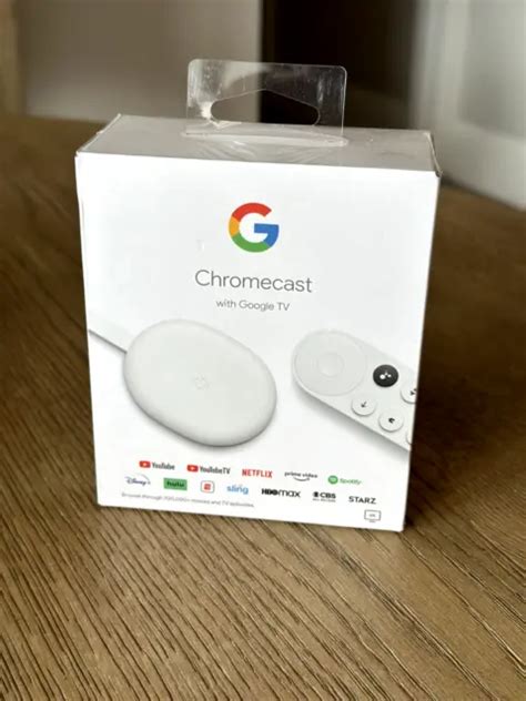 CHROMECAST GOOGLE TV Streamin Entertainment In 4K HDR Snow Perfect