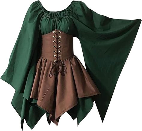 Traditional Irish Dress For Women Short Renaissance