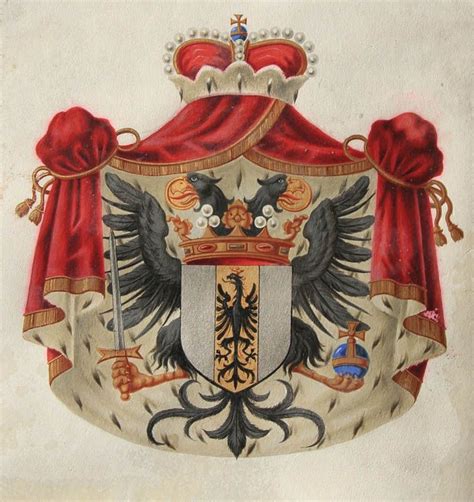 Armoiries De La Famille Imperiali Des Princes De Francavilla Branche