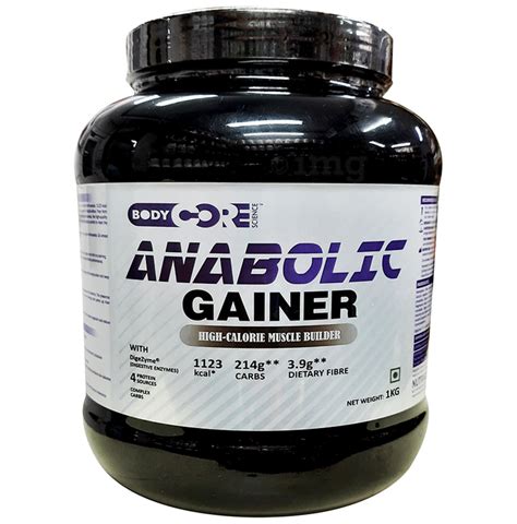 Body Core Science Anabolic Gainer Powder Chocolate Buy Jar Of 10 Kg Powder At Best Price In