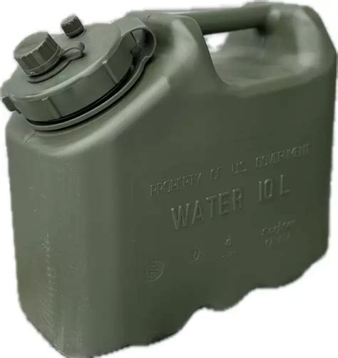 Us Army Scepter Military 10l Water Can Jeep Water Canister Water