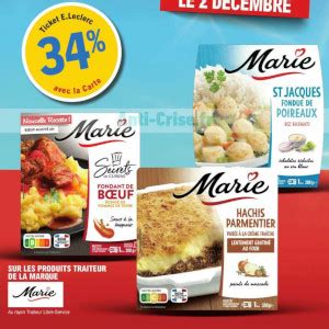 Anti Crise Fr Plats Cuisin S Marie Chez Leclerc Nord Est Le