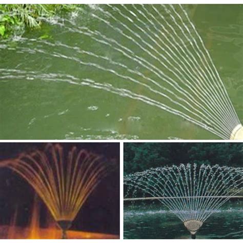 1 Inch Brass Double Layer Firework Jet Water Fountain Garden Pond Foun