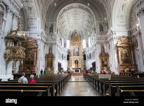 Church,Germany,Munich,St Michael's Church Stock Photo - Alamy