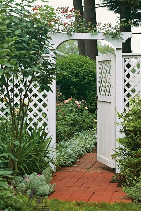 Gated Arbor Ideas For A Beautiful Garden Entrance Garden Gates And