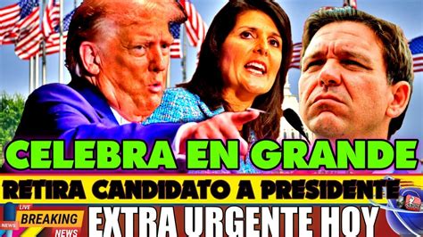 CELEBRA EN GRANDE TRUMP NOTICIAS HOY 11 OCTUBRE 2023 NEWS TODAY