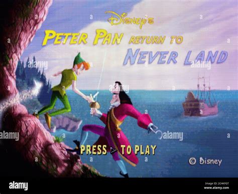 Disney S Peter Pan Return To Never Land Sony Playstation 1 PS1 PSX