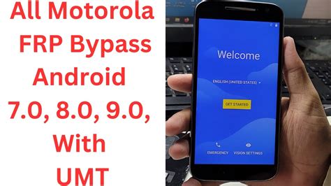 All Motorola Frp Bypass Android With Umt Motorola Frp