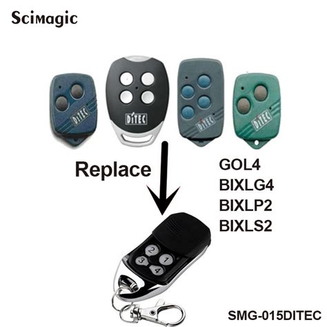 Ditec Gol Ditec Bixlp Compatible Remote Control Transmitter Ditec