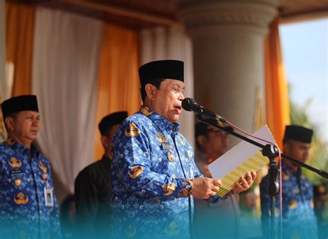 Bupati Sukiman Pimpin Upacara Peringatan Hari Pahlawan Ke 78