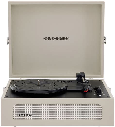 Crosley Cr8017b Du Voyager Vintage Portable Vinyl Record Player