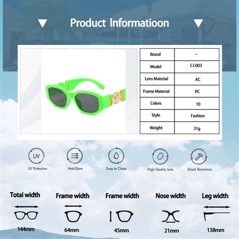 Brand Vintage Travel Small Rectangle Sun Glasses For Female Classic Retro Square Sunglasses