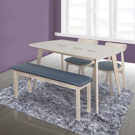 Tenza Dining Set 1 2 Bench ColorLife