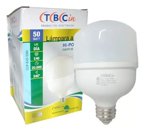 Lampara Galponera Led Alta Potencia E W Hi Power Tbcin Luz Luz D A