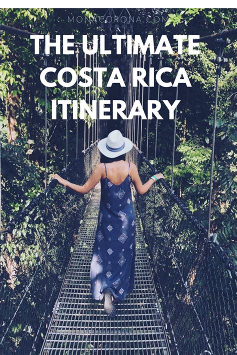 The Ultimate One Week Costa Rica Itinerary In Days Monacorona