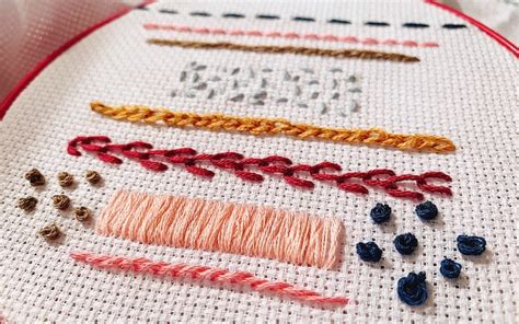 9 Basic Embroidery Stitches To Master Makers Nook